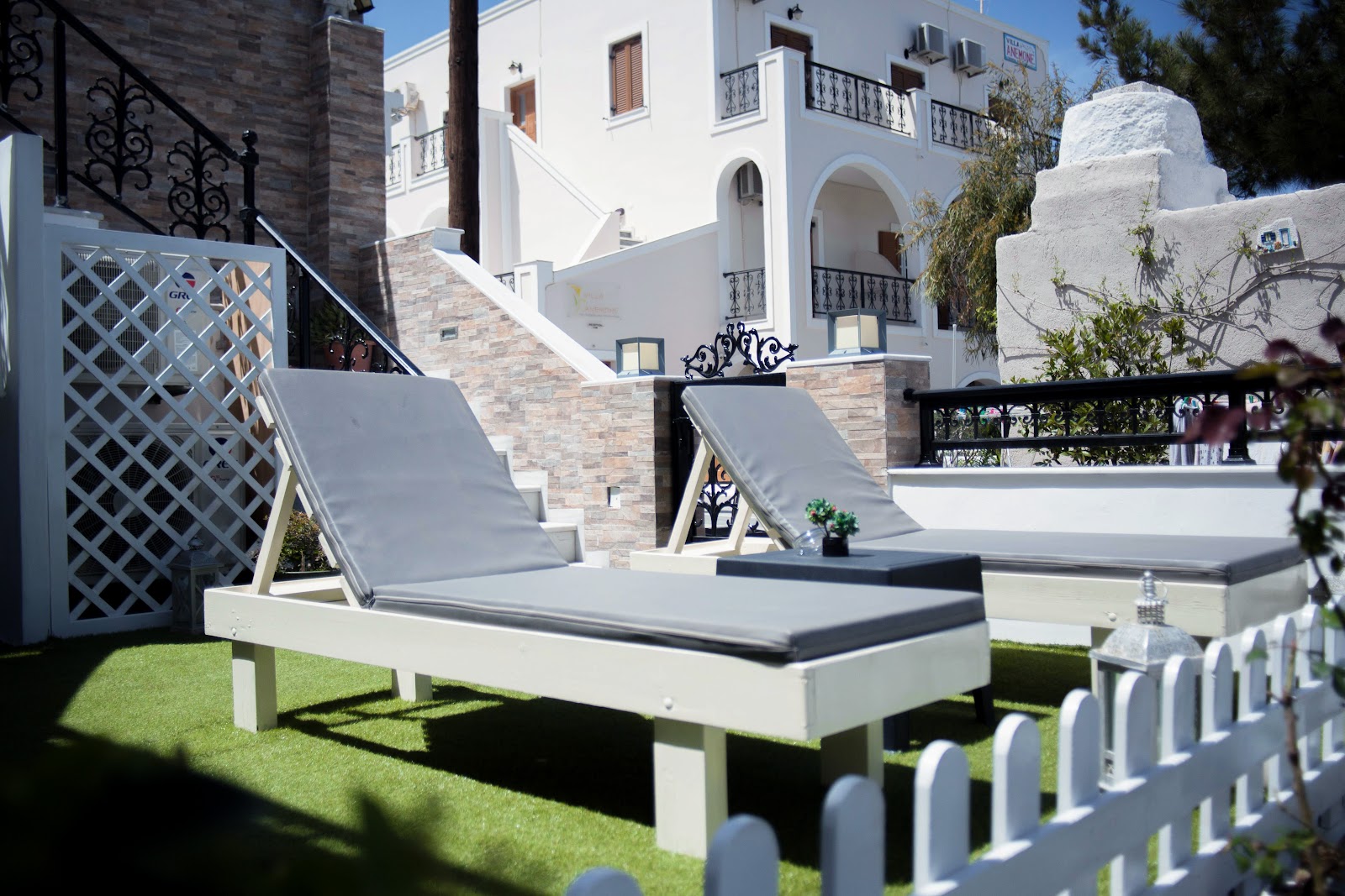 Santorini Camping